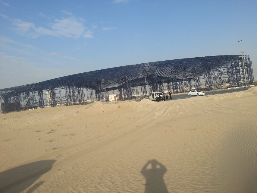 孟州大型场馆网架工程